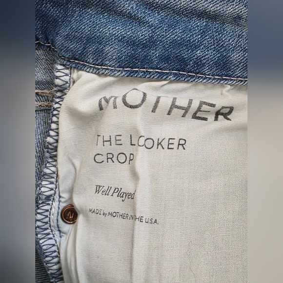 Mother The Looker Crop in Well Played Size 26 - Picture 10 of 11